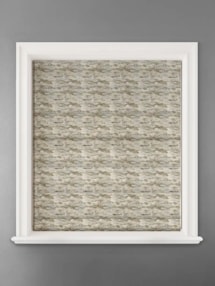 Allegany Bronze Abstract Pattern Roman Blind
