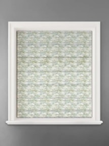 Allegany Seaglass Abstract Pattern Roman Blind