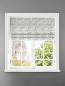 Allegany Seaglass Abstract Pattern Roman Blind