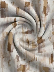 Westchester Ochre Abstract Pattern Roman Blind
