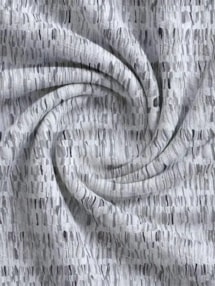 Hudson Graphite Abstract Pattern Roman Blind