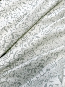 Opulent Duck Egg Damask Roman Blind