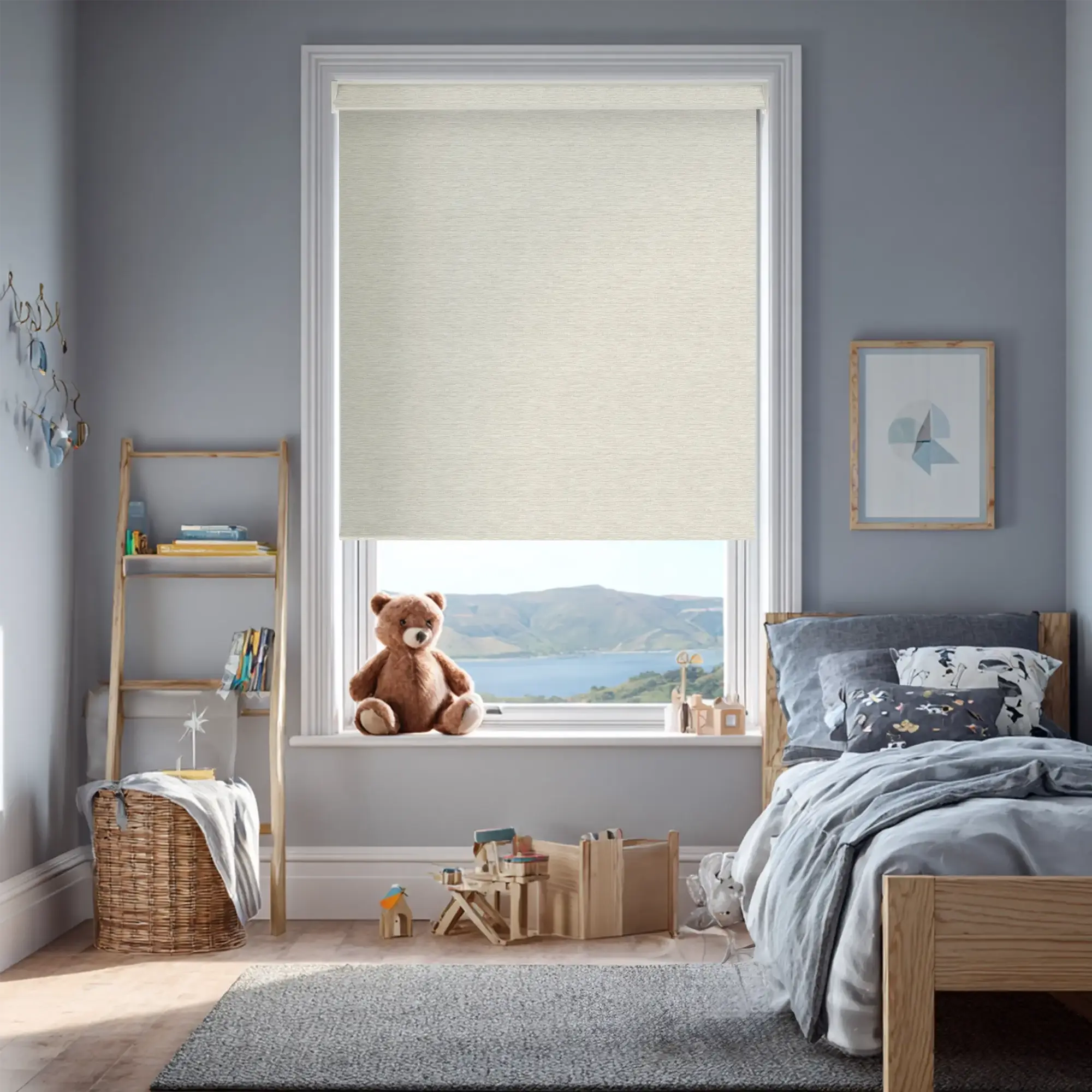 Tokyo Natural Electric Roller Blind