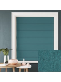 Hampton Poseidon Blackout Electric Roman Blind