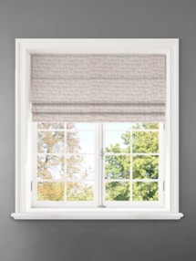 Hudson Ochre Abstract Pattern Roman Blind
