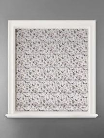 Lunaria Dusk Leaf Pattern Roman Blind
