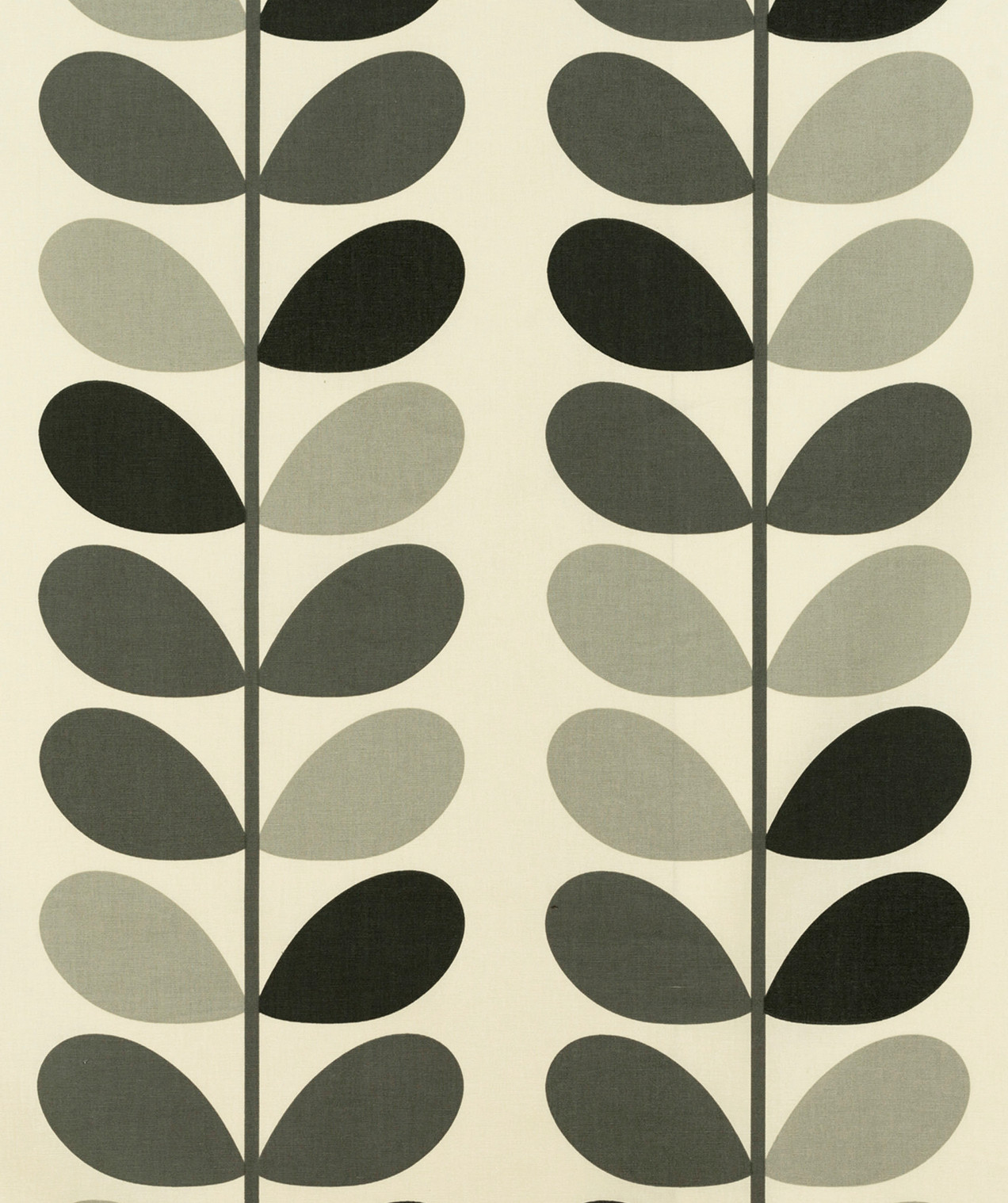 Orla Kiely Multi Stem Grey Roller Blind
