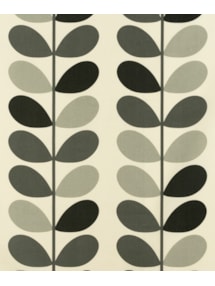 Orla Kiely Multi Stem Grey Roller Blind
