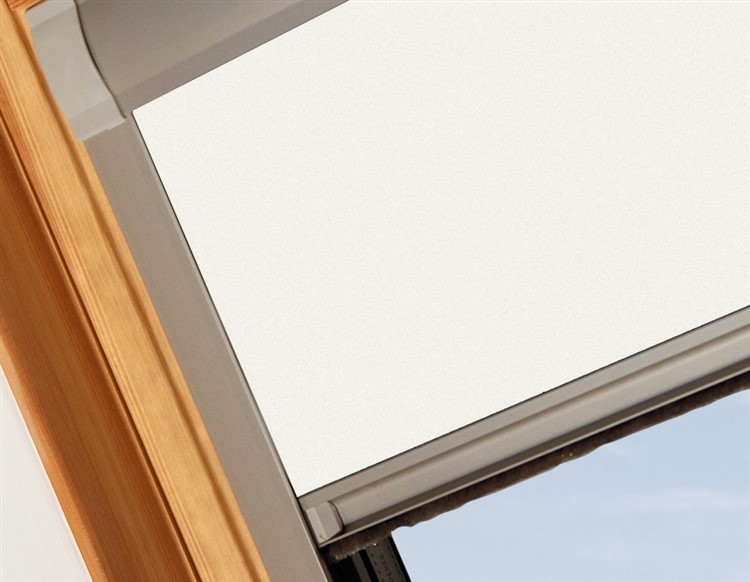 White Blackout Skylight Blind To Fit Roto Windows