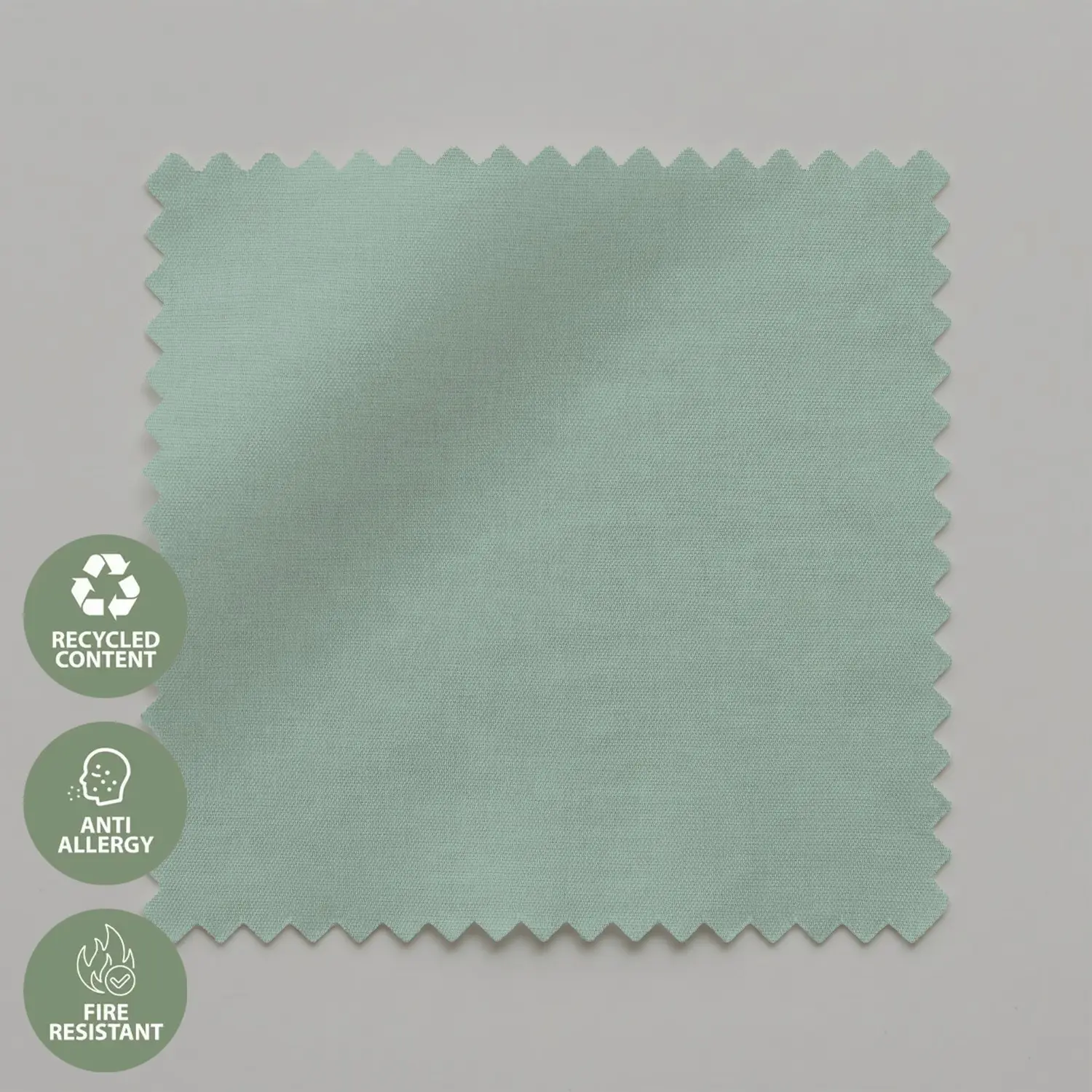 Mineral Green Electric Daylight Roller Blind