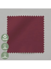 Burgundian Red Blackout Electric Roller Blind