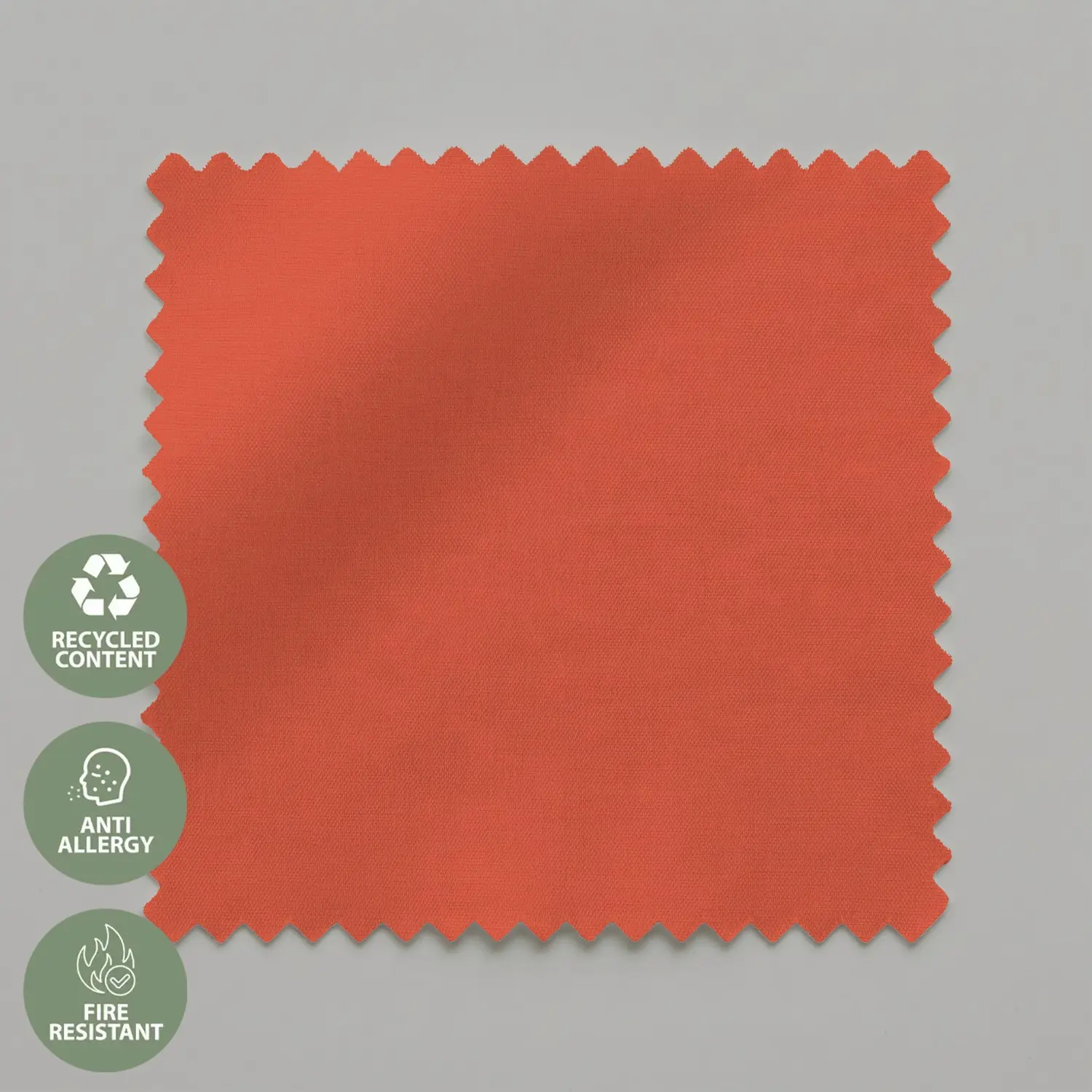 Arancia Orange Electric Daylight Roller Blind