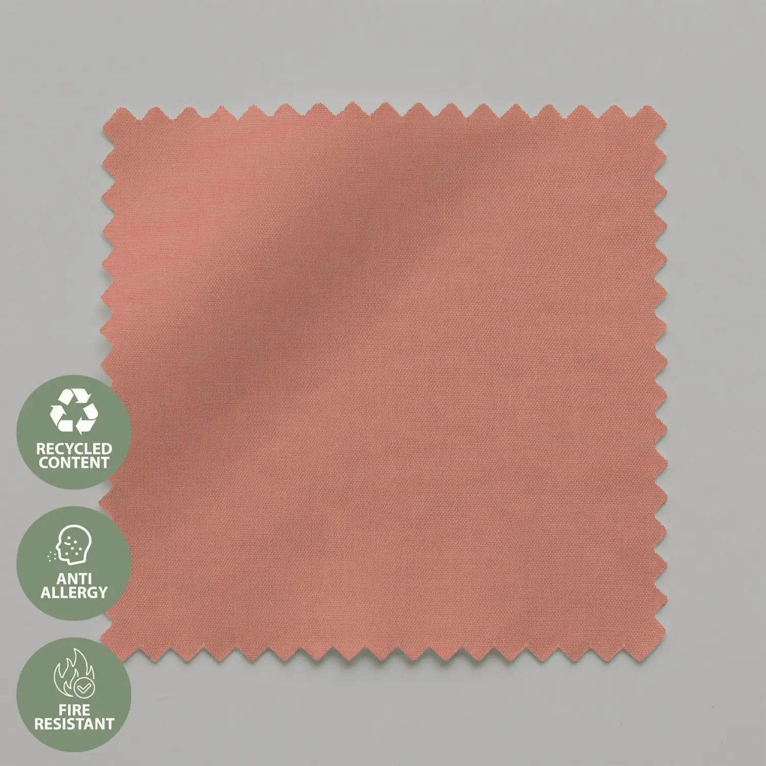 Grilled Peach Blackout Electric Roller Blind