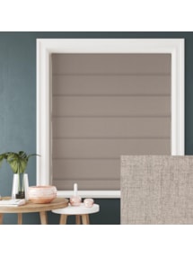 Opulence Cadmium Blackout Electric Roman Blind