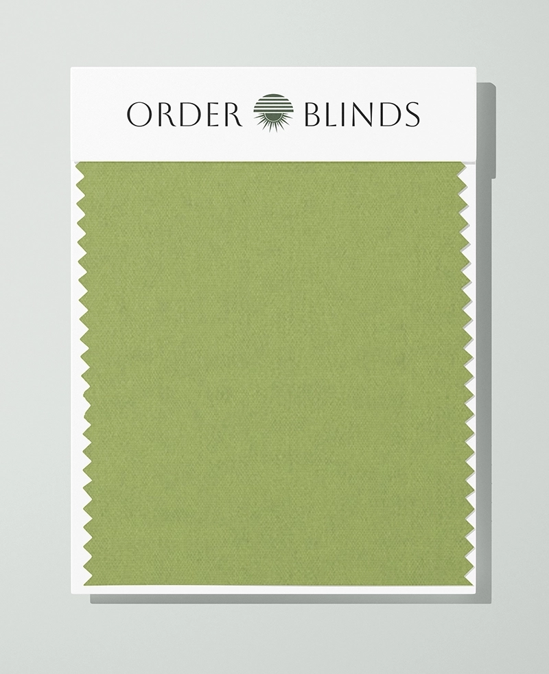 Avocado Green Blackout Roller Blind