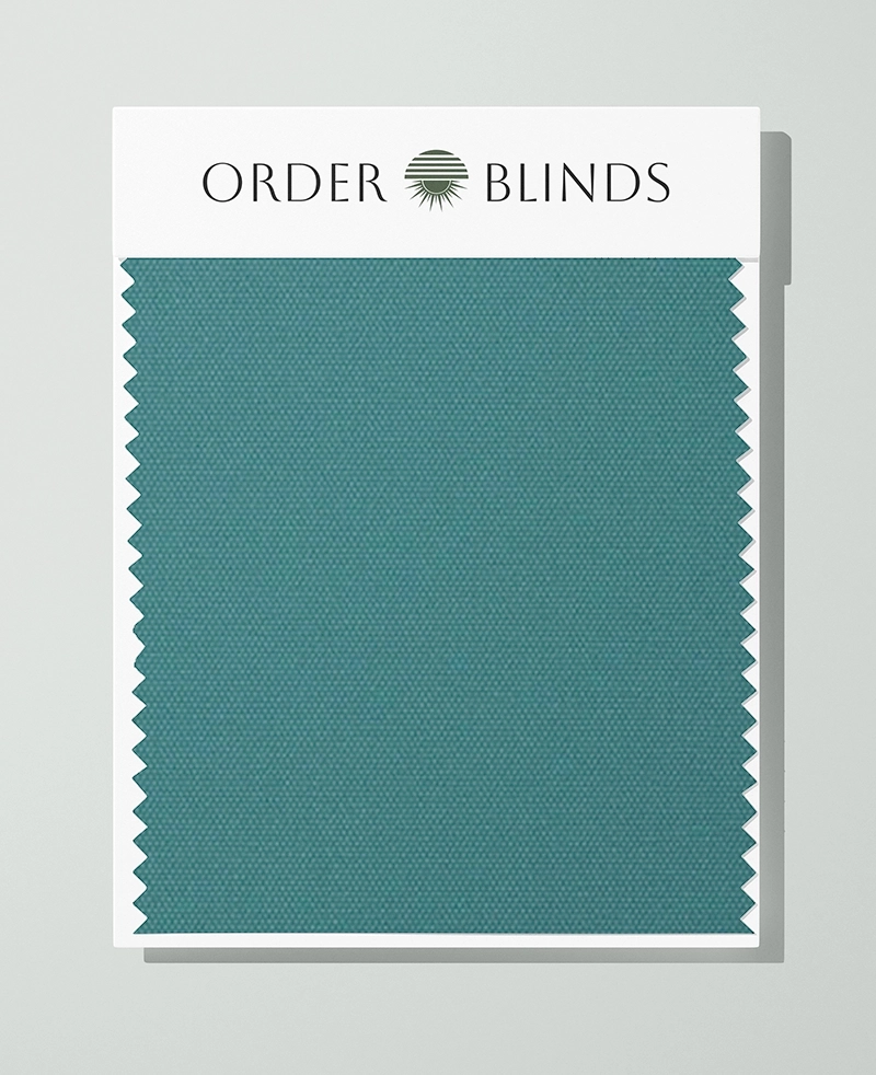 Patina Teal Blackout Roller Blind