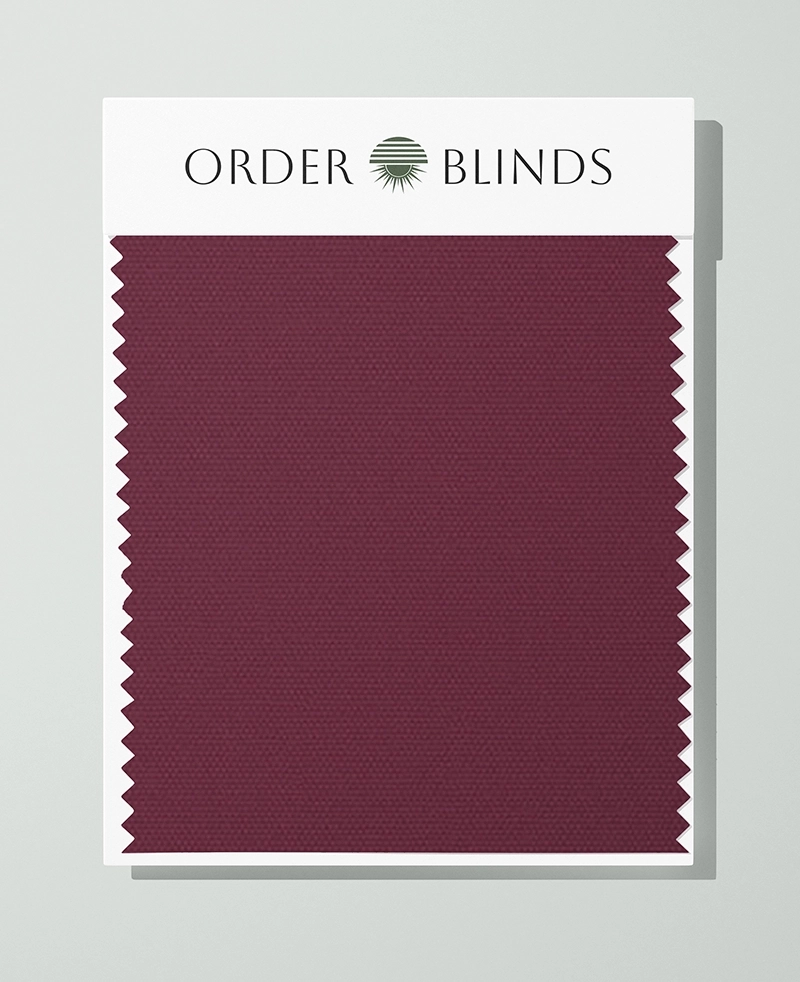 Burgundian Red Daylight Roller Blind