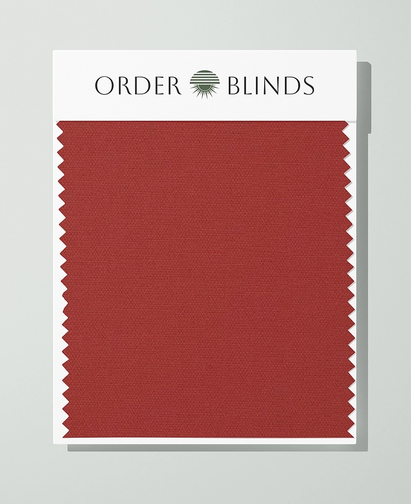 Cardinal Red Daylight Roller Blind
