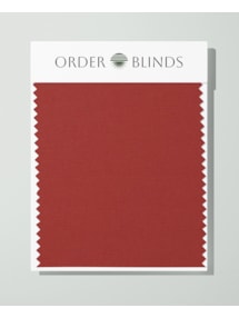 Cardinal Red Daylight Roller Blind