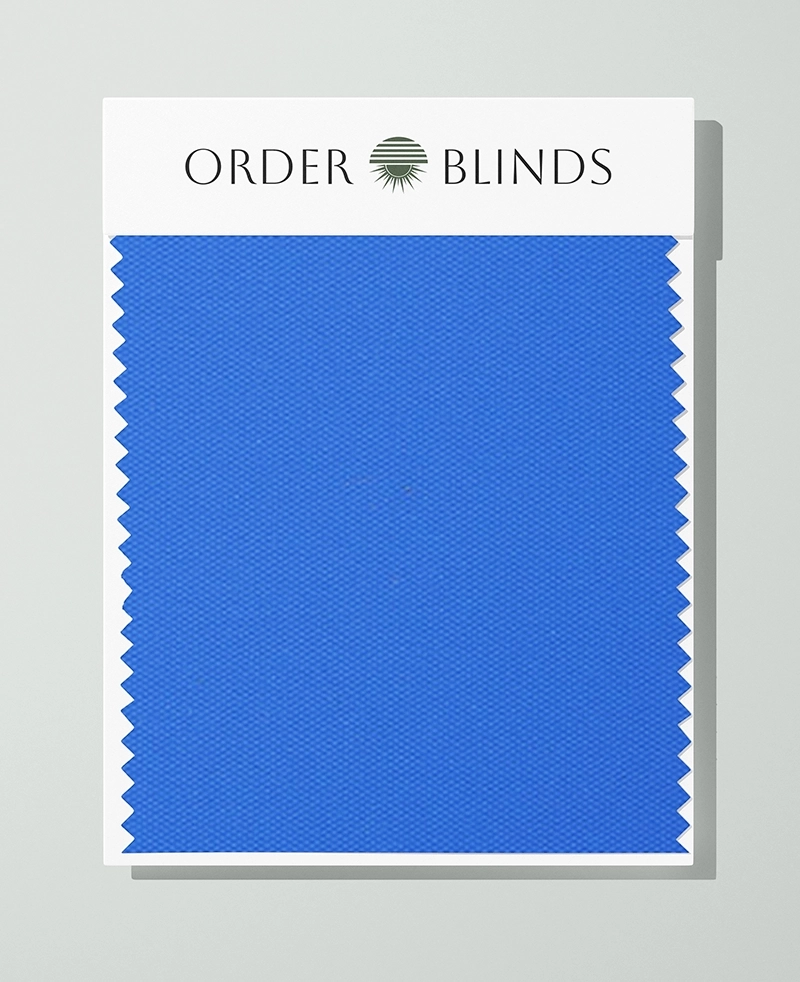 Gentian Blue Daylight Roller Blind