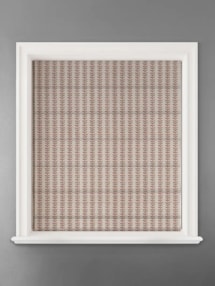 Seedling Stripe Pumpkin Retro Floral Roman Blind