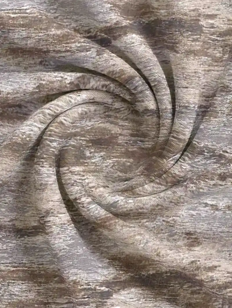 Allegany Bronze Abstract Pattern Roman Blind