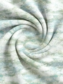 Allegany Seaglass Abstract Pattern Roman Blind