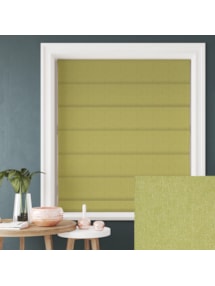 Tribeca Matcha Blackout Electric Roman Blind