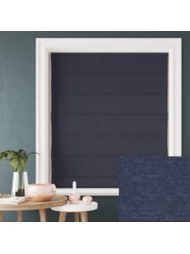Tribeca Midnight Blackout Electric Roman Blind