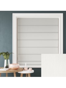 Tribeca Porcelain Blackout Electric Roman Blind