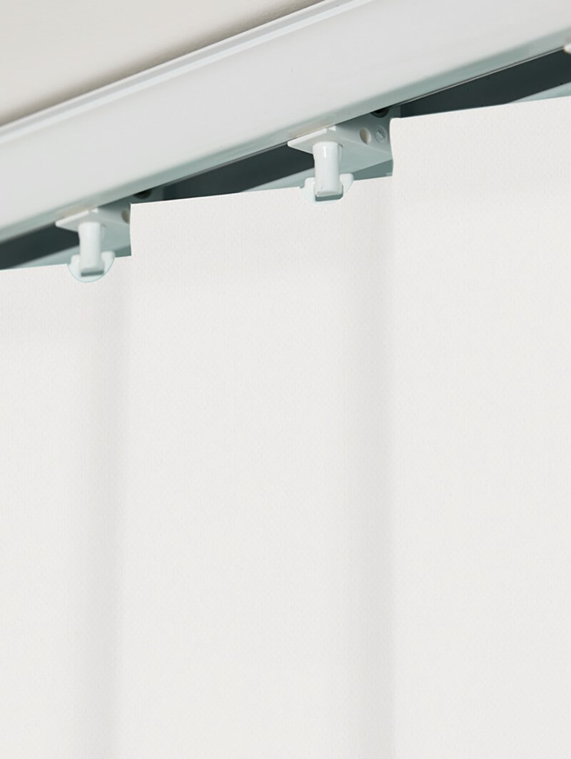 Pure White Daylight 89mm Vertical Blind Replacement Slats