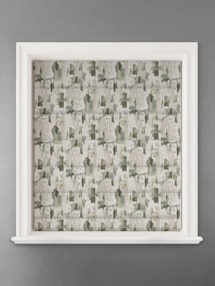 Westchester Fennel Abstract Pattern Roman Blind
