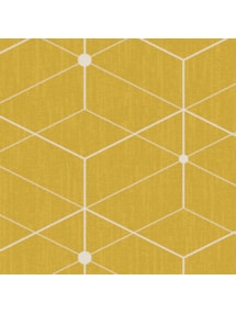 Illusion Yellow Electric Roller Blind