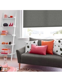 Amsterdam Graphite Electric Roller Blind