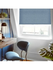 Amsterdam Marine Blue Electric Roller Blind