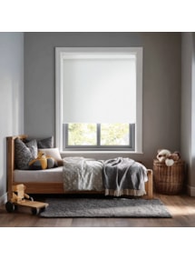 Amsterdam Off White Electric Roller Blind