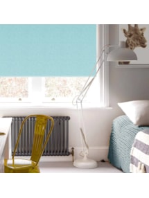 Amsterdam Sea Blue Electric Roller Blind