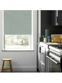 Melbourne Blue Green Electric Roller Blind
