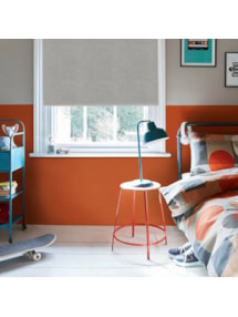 Melbourne Charcoal Grey Electric Roller Blind