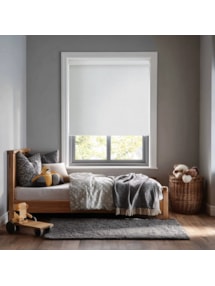 Melbourne Pale Grey Electric Roller Blind