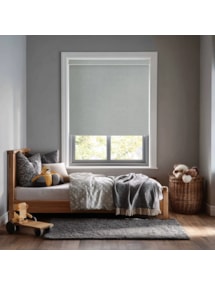 Melbourne Stone Grey Electric Roller Blind