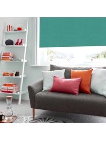 Melbourne Turquoise Electric Roller Blind