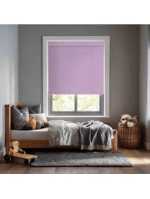 Melbourne Verbena Electric Roller Blind