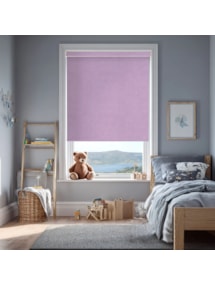 Melbourne Verbena Electric Roller Blind