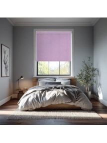 Melbourne Verbena Electric Roller Blind