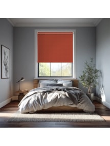 New York Earthy Red Electric Roller Blind