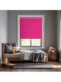 New York Fuchsia Pink Electric Roller Blind