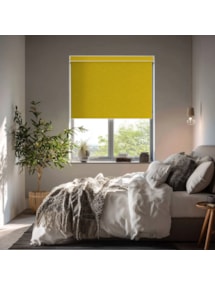 New York Mustard Electric Roller Blind