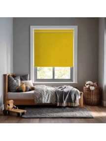 New York Mustard Electric Roller Blind