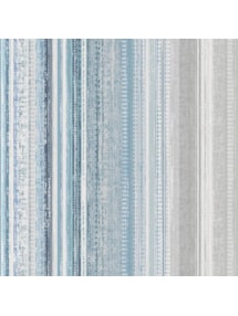 Bottesford Stripe Coastal Blue Electric Roller Blind